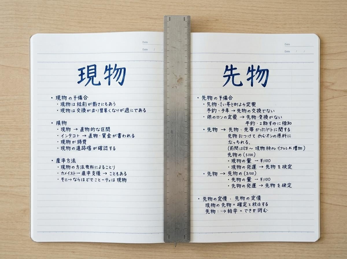 対比視点を軸にしたノート整理