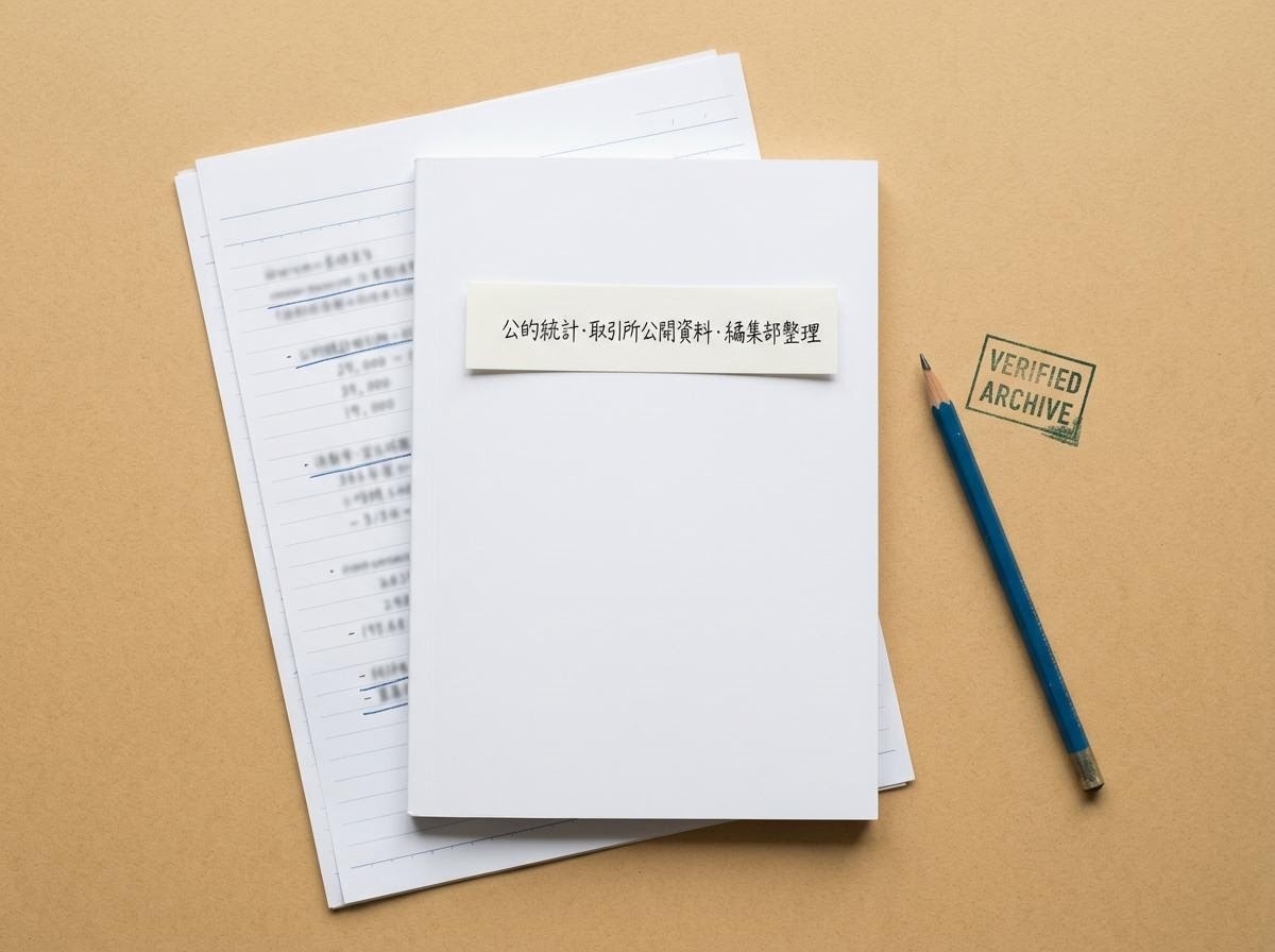 公的統計を出典とした整理